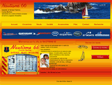 Tablet Screenshot of nautisme66.fr